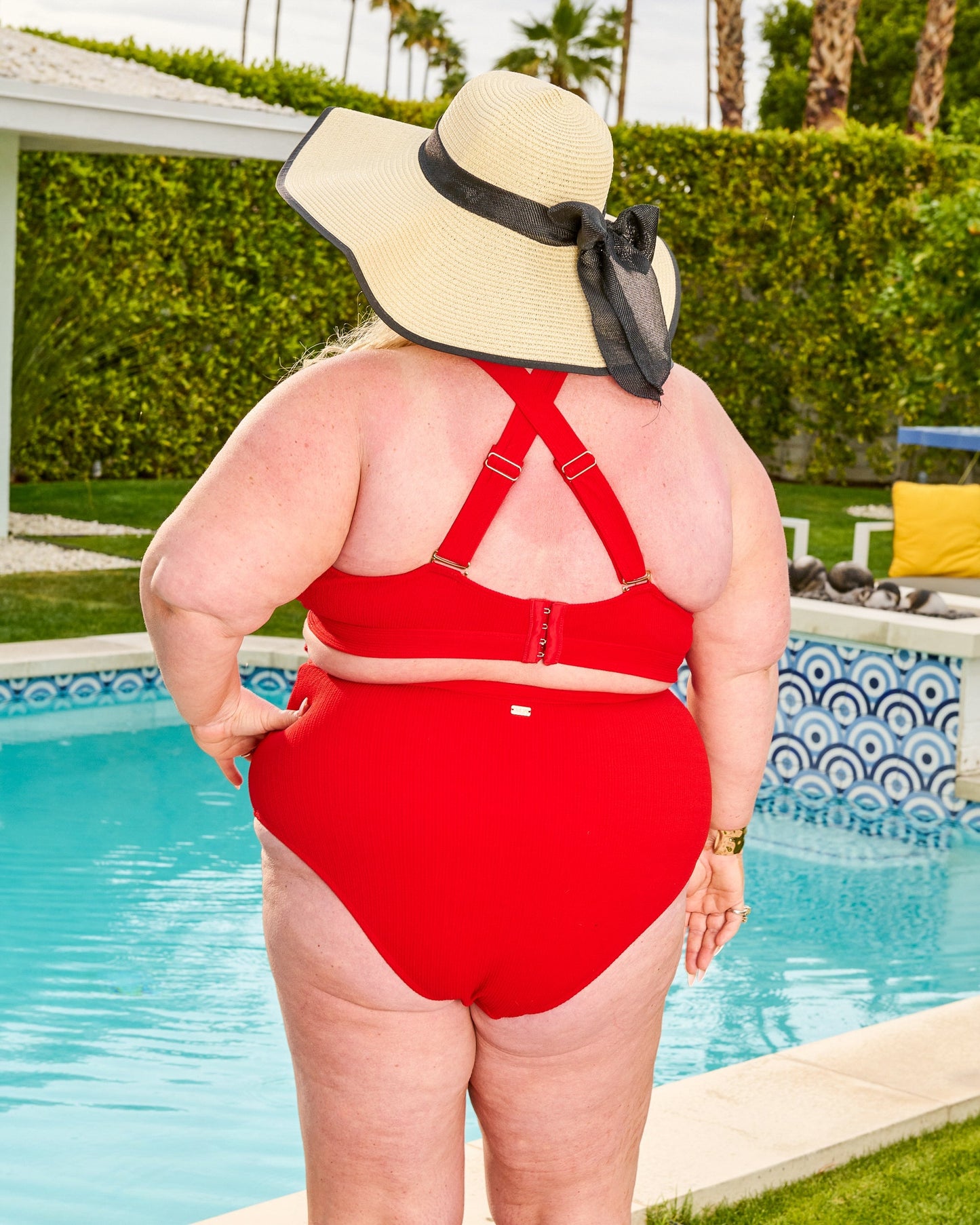 Tidelands Bikini Top - Red