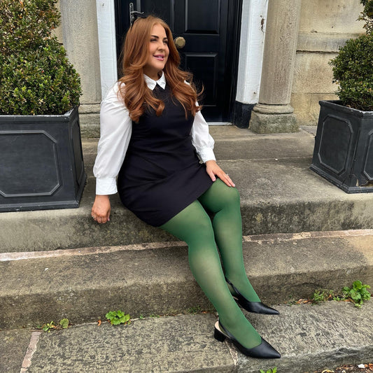 50 Denier Tights - Petit Pois