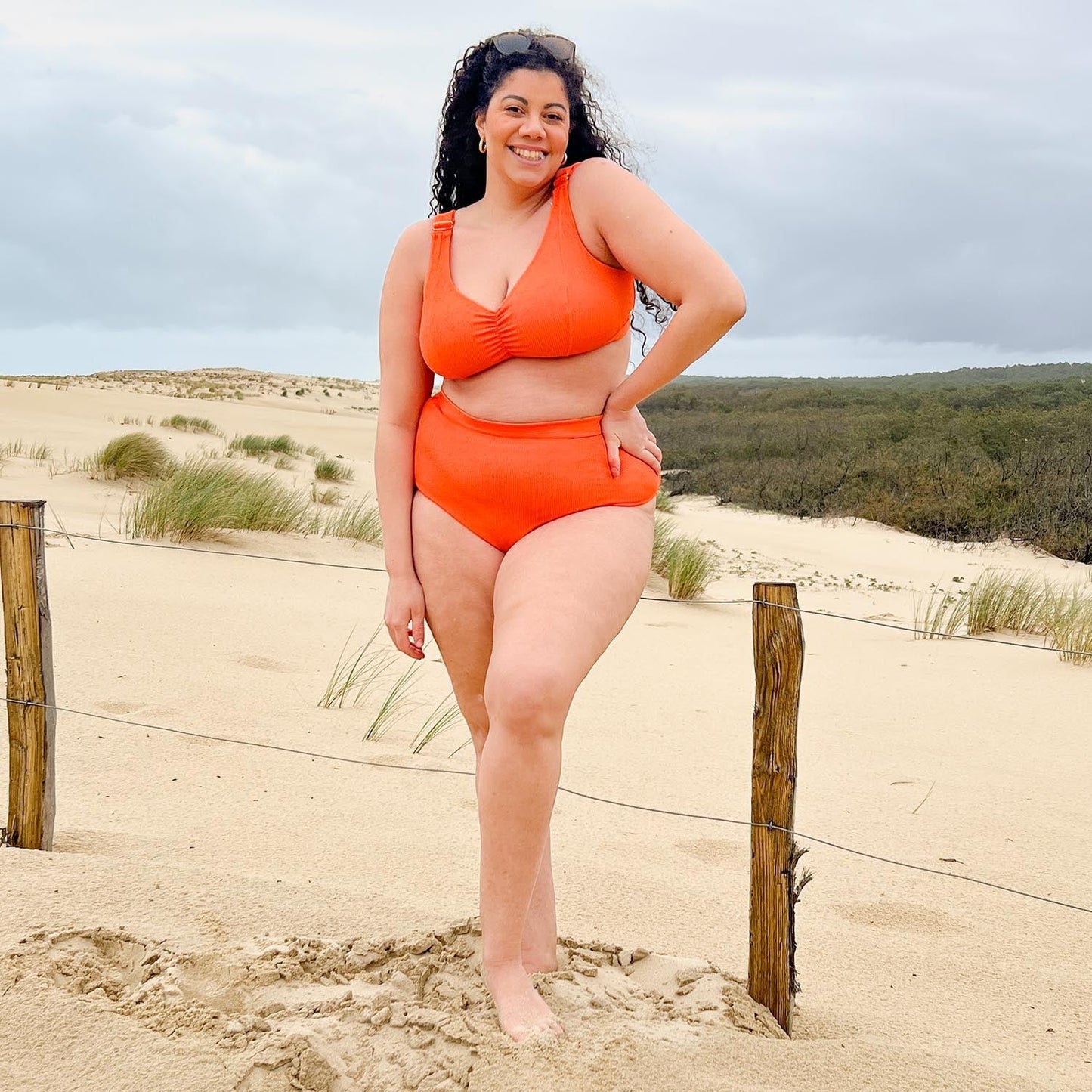 Tidelands Bikini Top - Zest