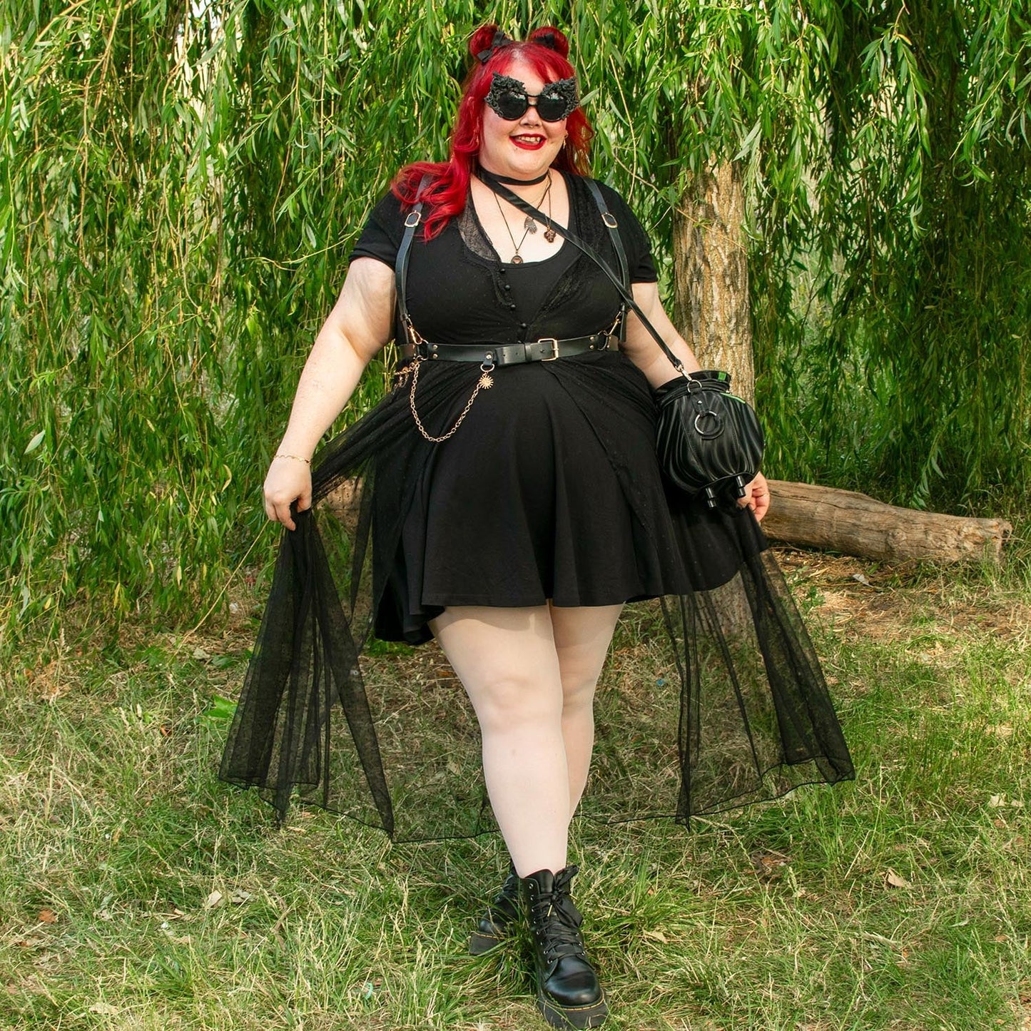 30 Denier Sheer Halo Tights - Majestic