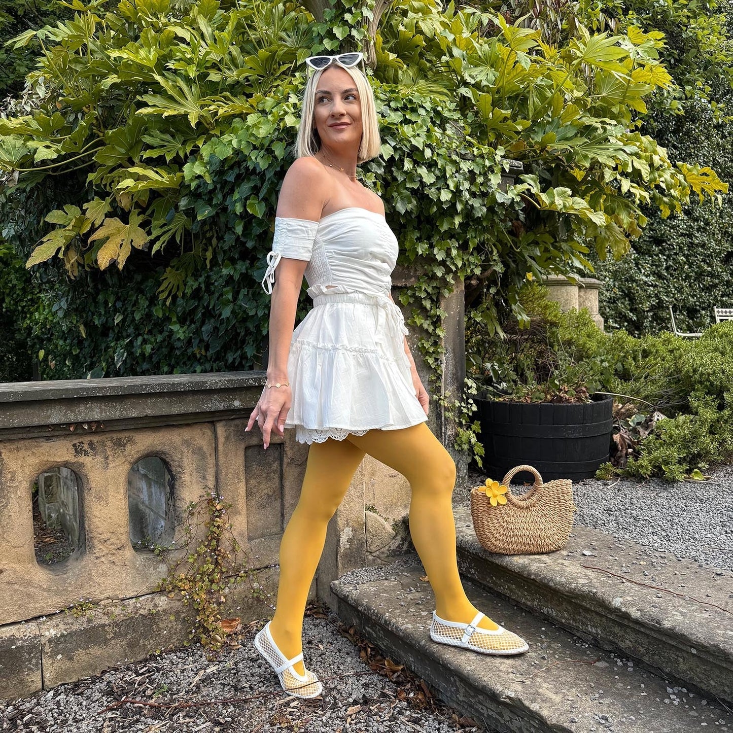 50 Denier Tights - Mimosa