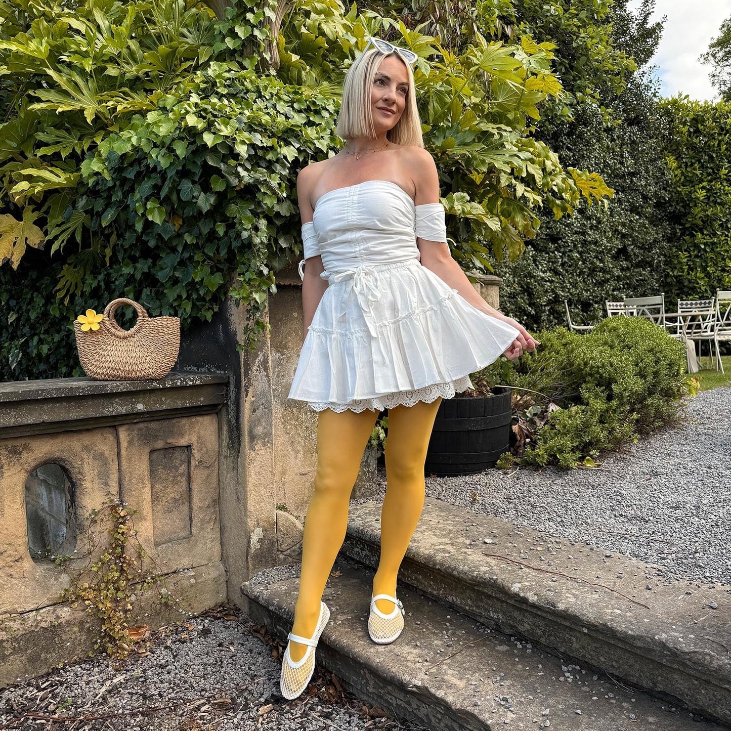 50 Denier Tights - Mimosa