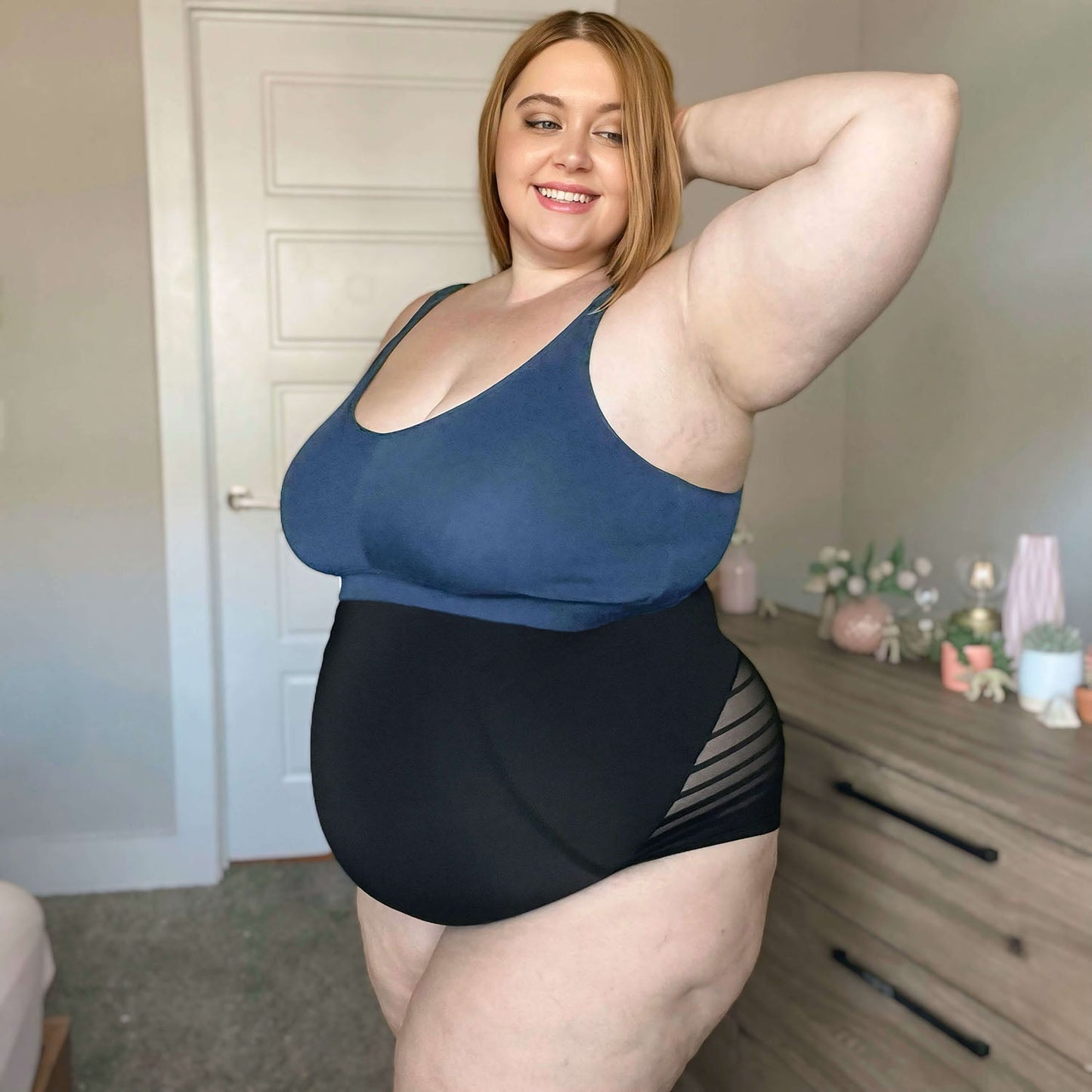 Smoothwear Super High Waist Knickers - Black