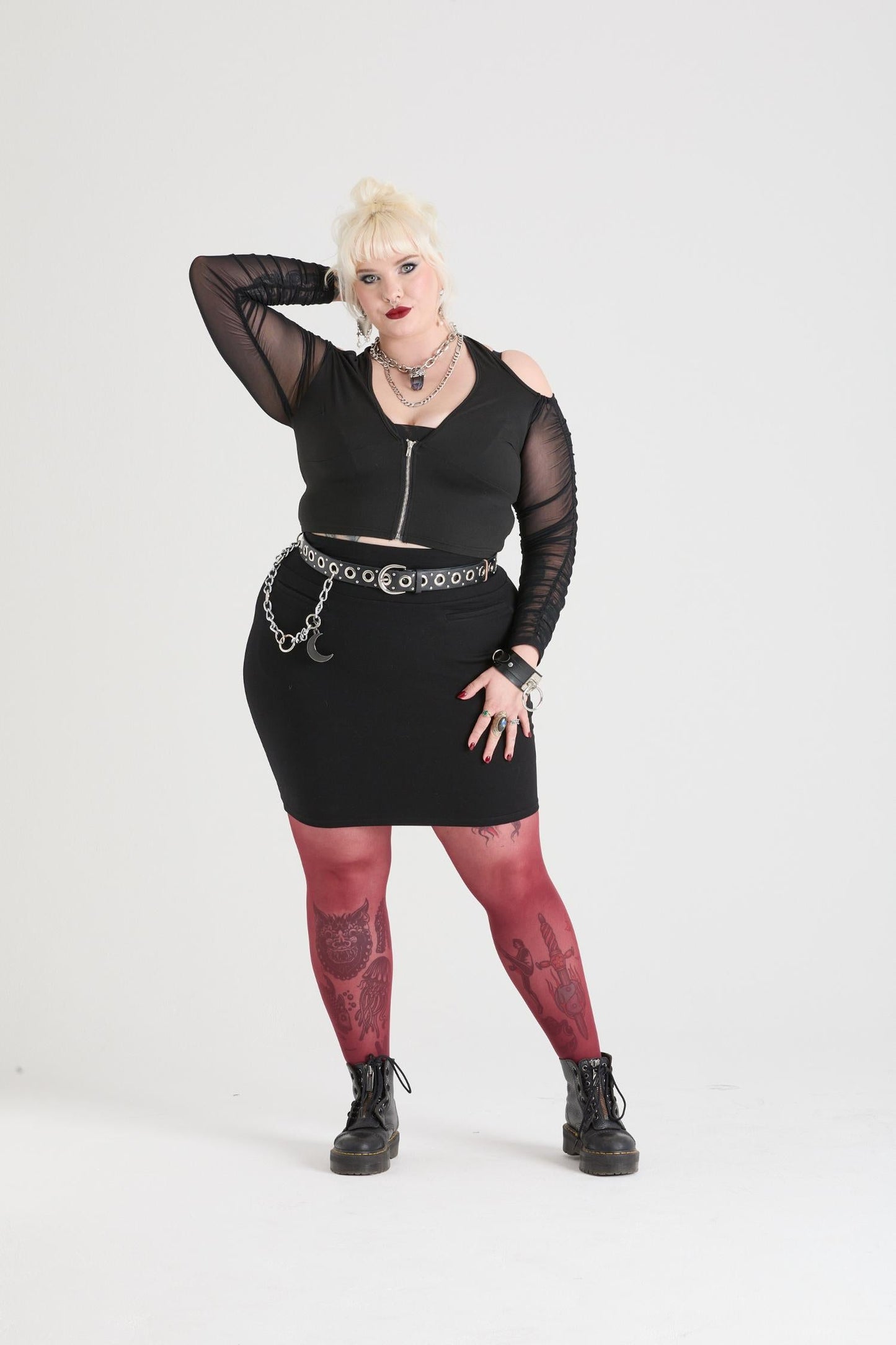 30 Denier Sheer Tights - Roast