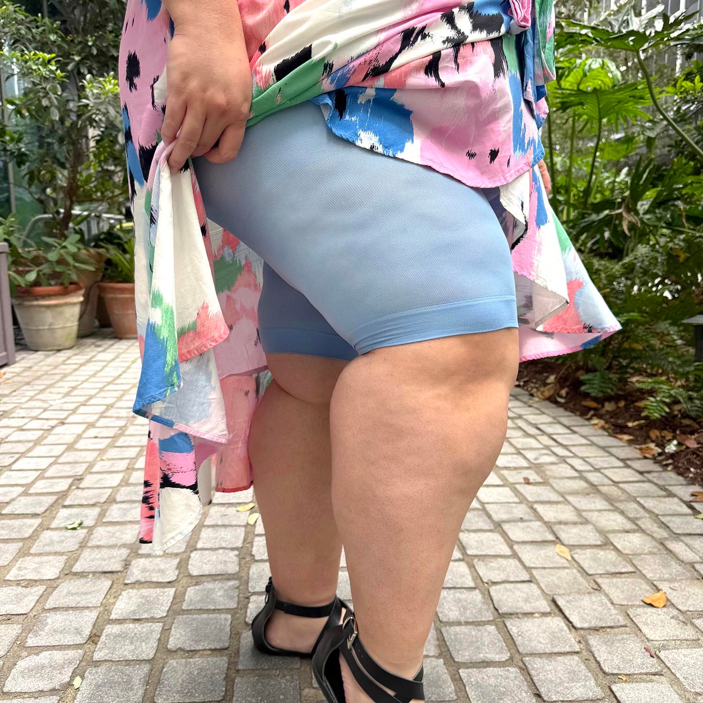 Stay Cool Chub Rub Shorts - Ice Blast