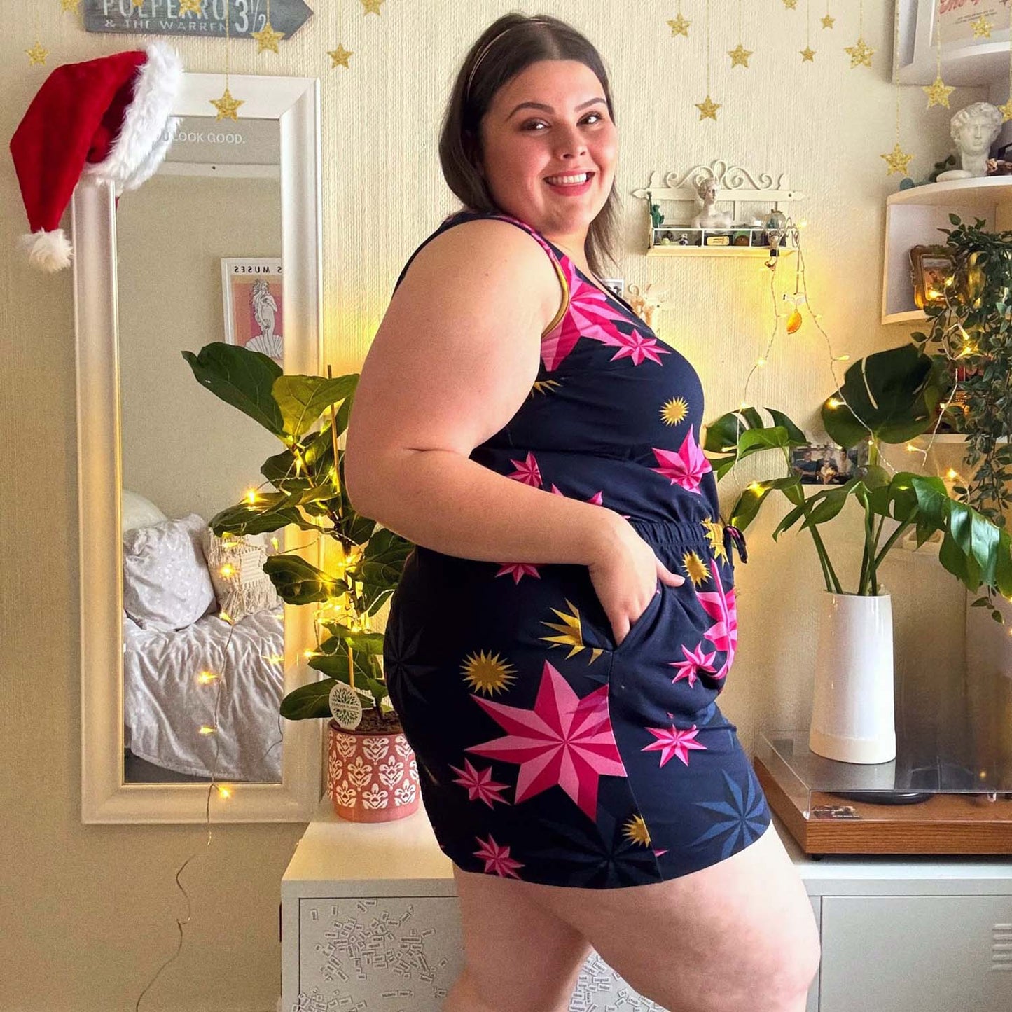 Organic Cotton PJ Shorts - Stars