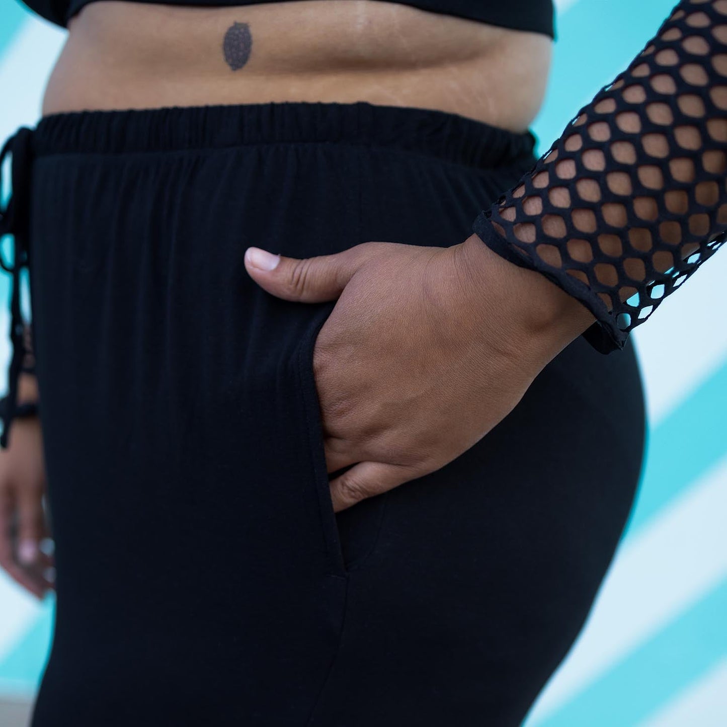 Bamboo Lounge Joggers - Black