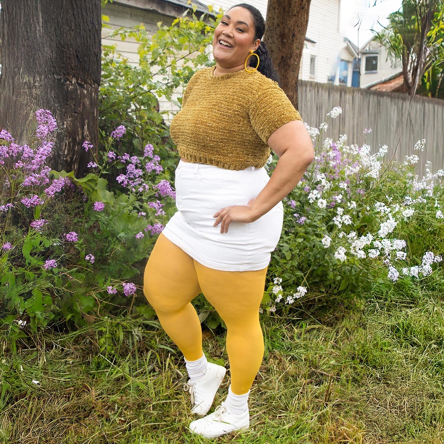 50 Denier Tights - Mimosa