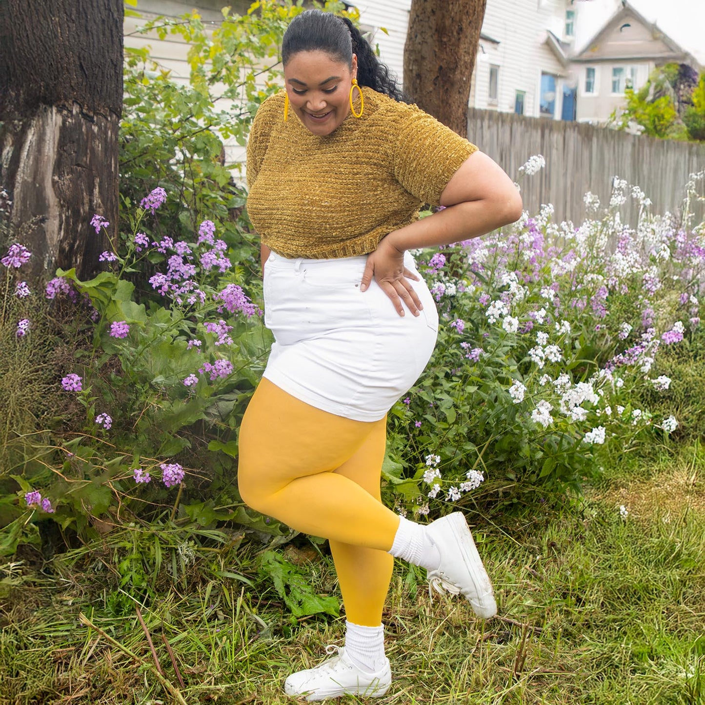 50 Denier Tights - Mimosa