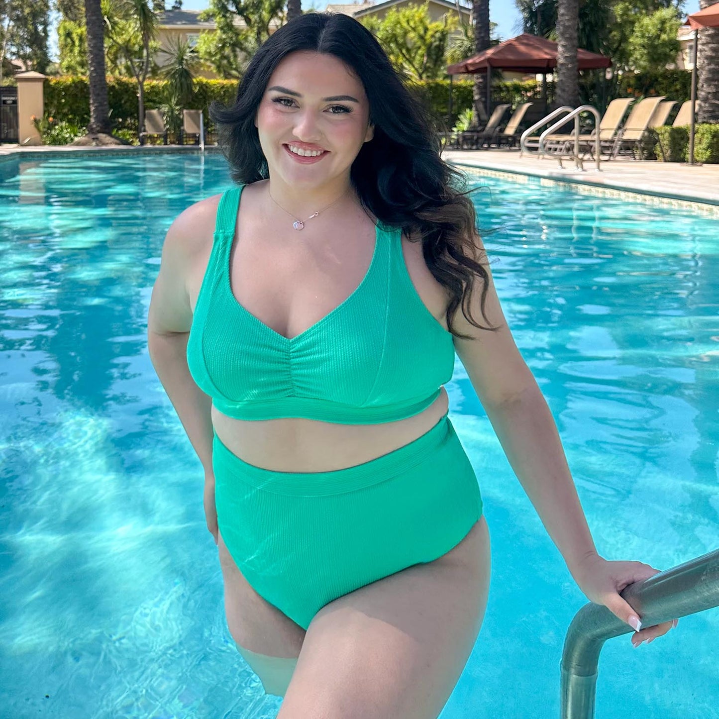 Tidelands Bikini Top - Mint