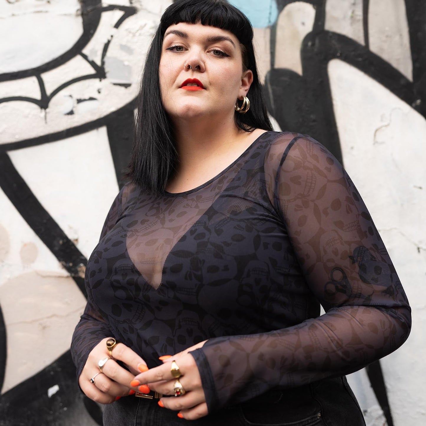 Catacomb Mesh Top