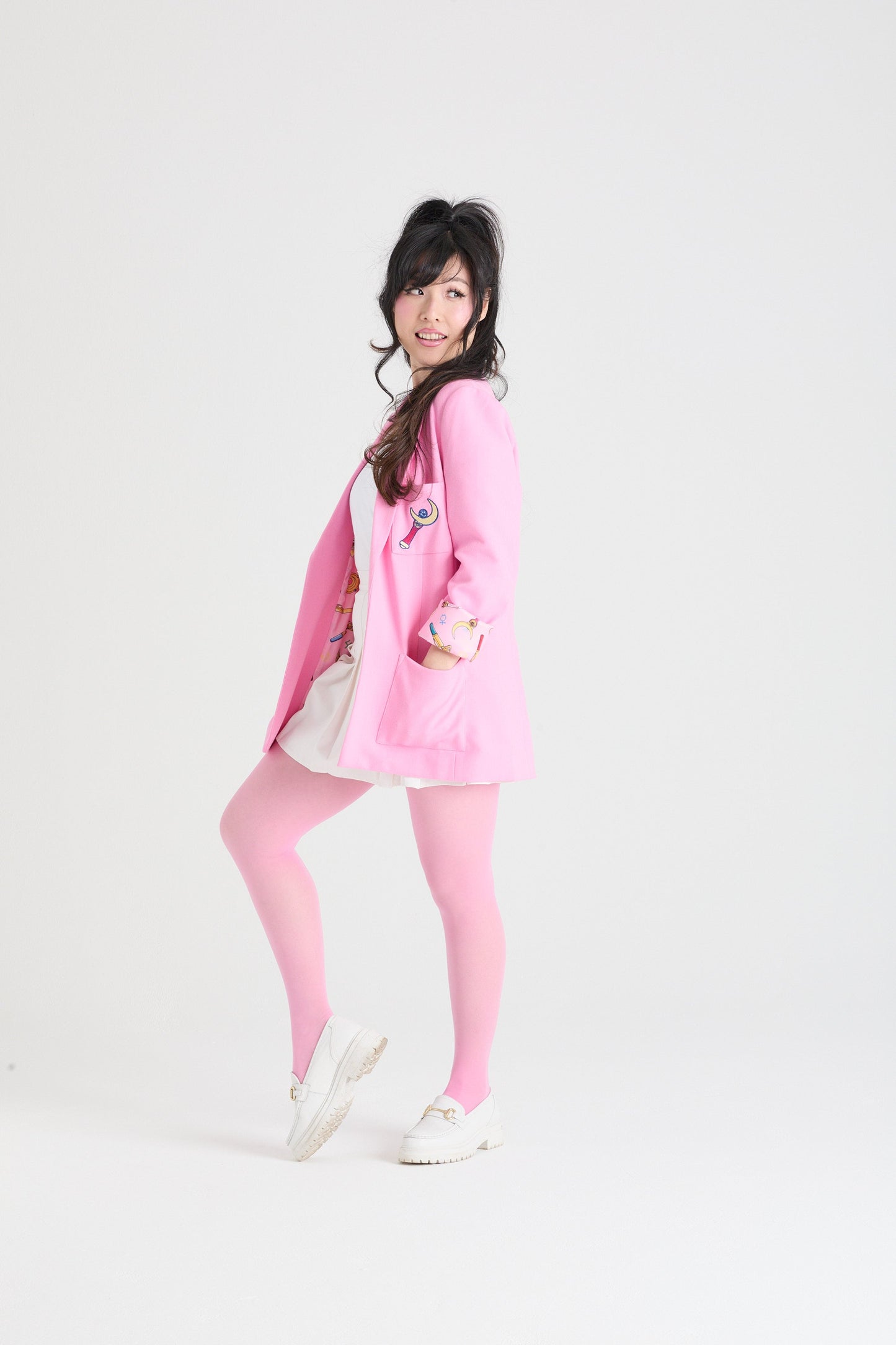30 Denier Sheer Tights - Dragon Fruit