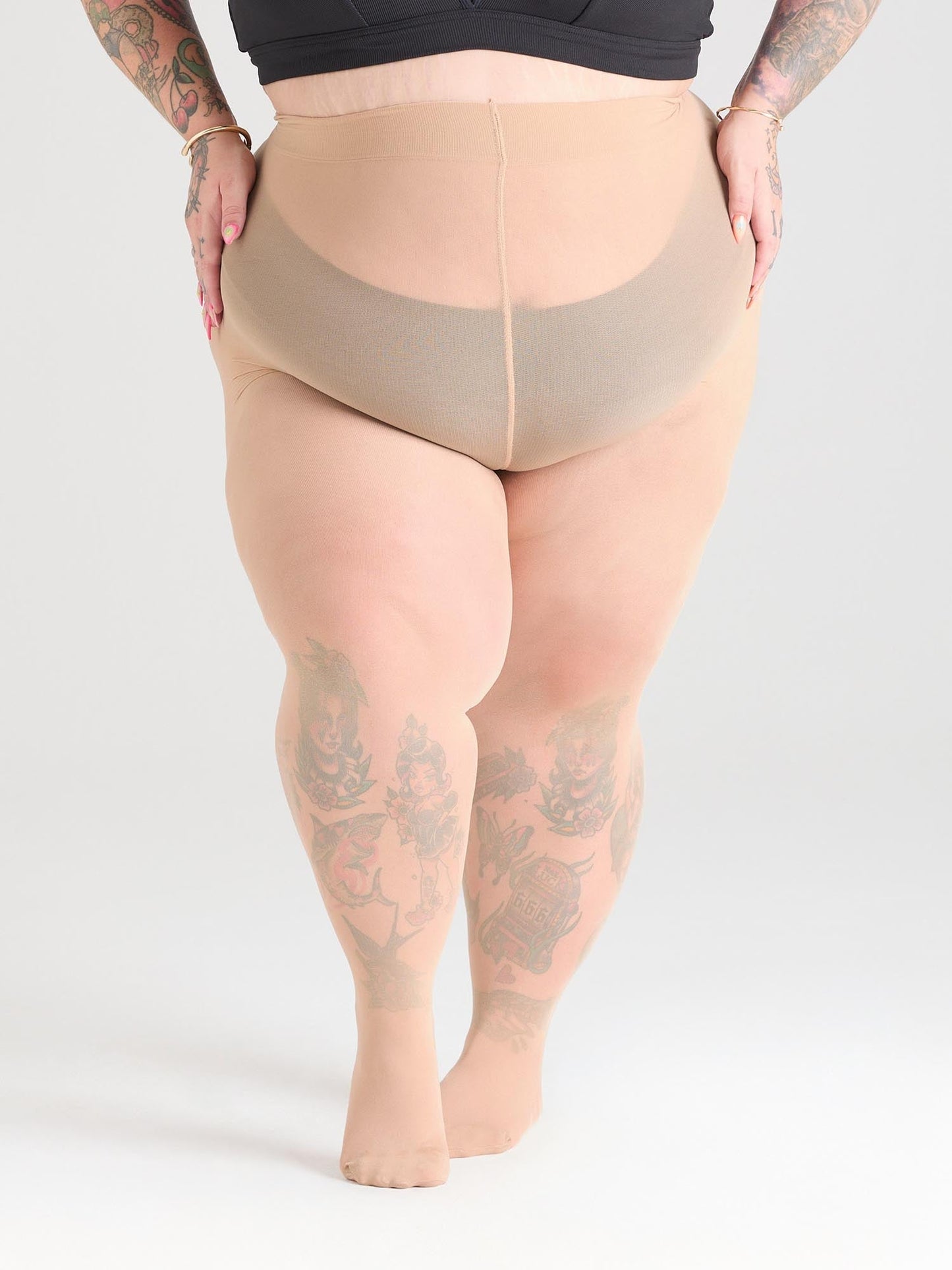 30 Denier Sheer Halo Tights - Brilliant