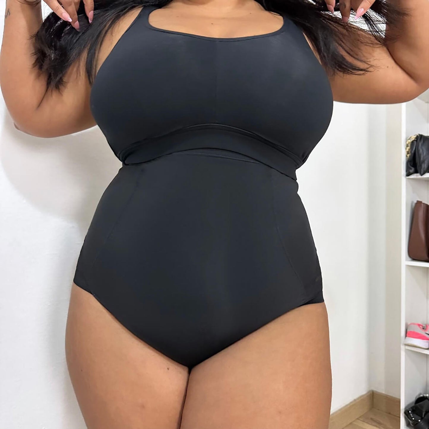 Smoothwear Super High Waist Knickers - Black