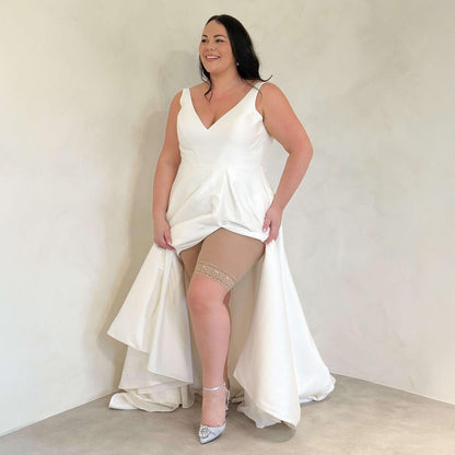 Lace Stay Cool Chub Rub Shorts - Blissful