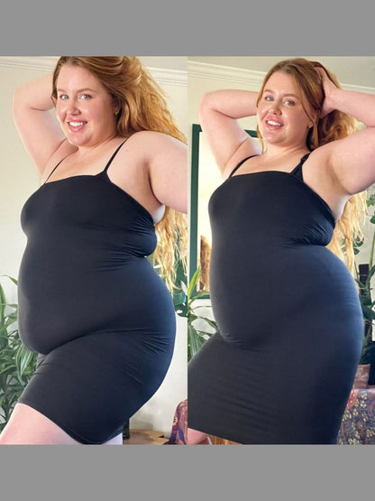 Smoothwear Open Bust Bodysuit - Black