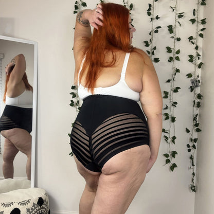 Smoothwear Super High Waist Knickers - Black