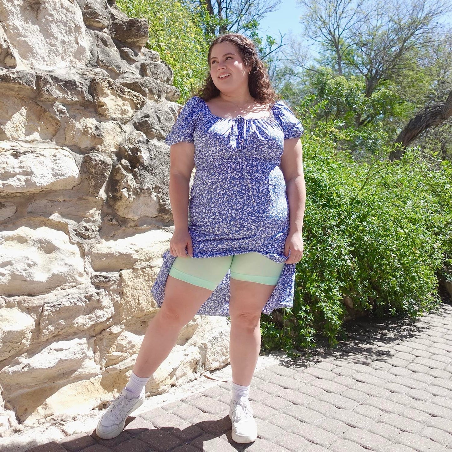 Stay Cool Chub Rub Shorts - Pistachio