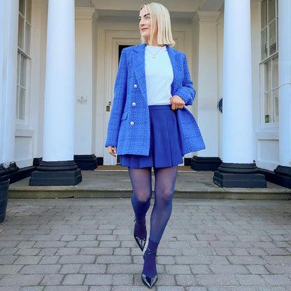 30 Denier Sheer Tights - Navy