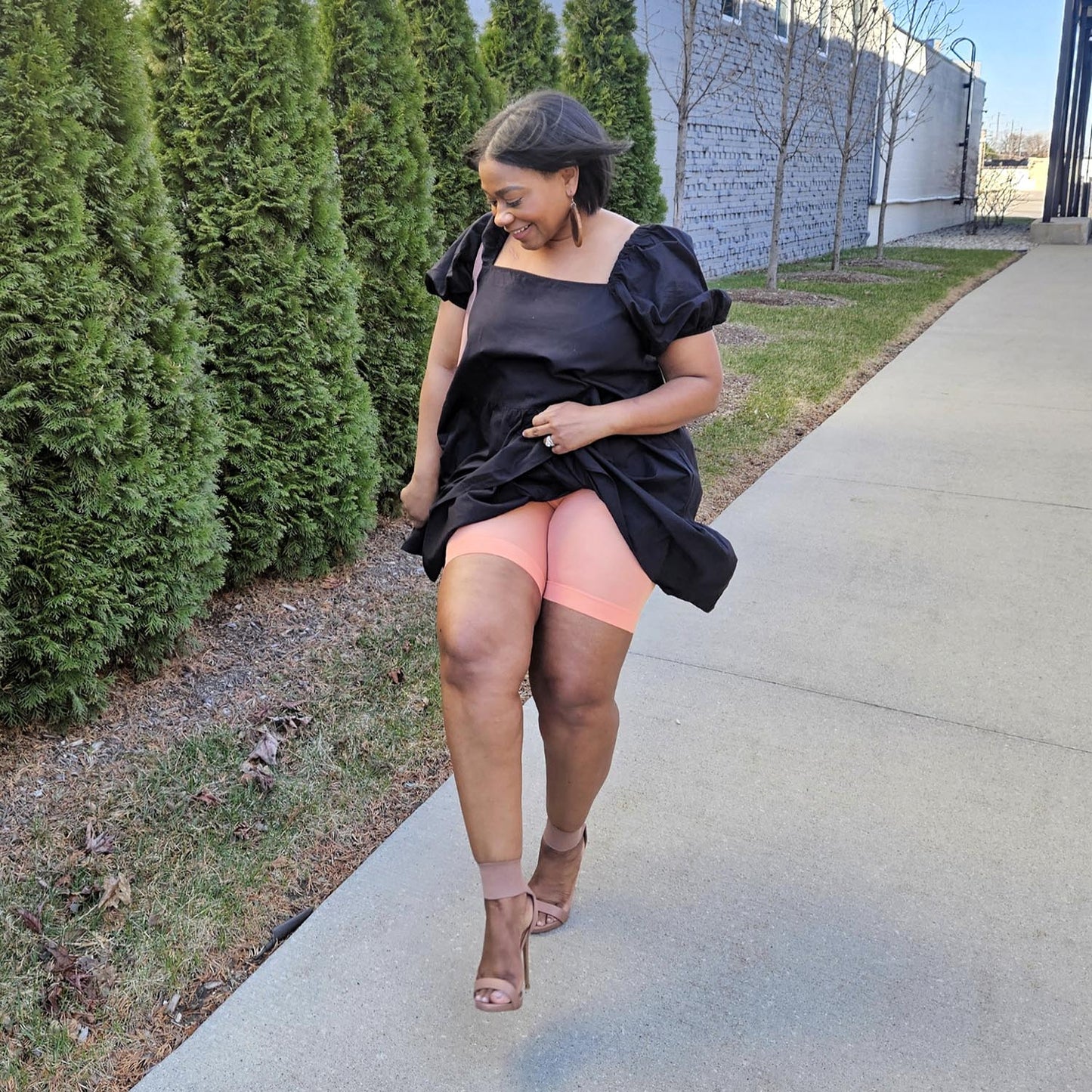 Stay Cool Chub Rub Shorts - Abricot