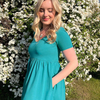 Tiered Mini Dress - Beach Bum