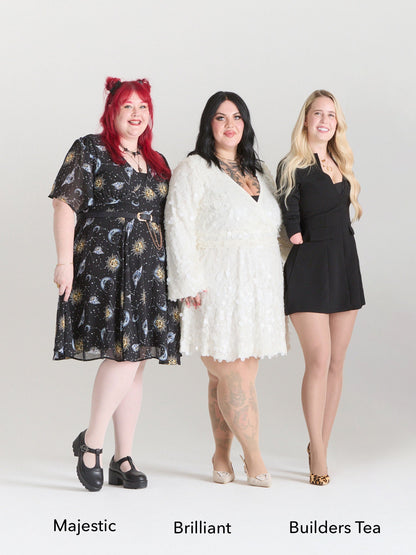 30 Denier Sheer Halo Tights - Brilliant