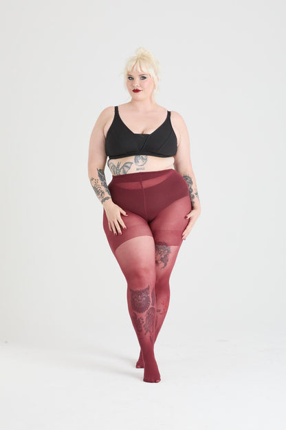 30 Denier Sheer Tights - Roast