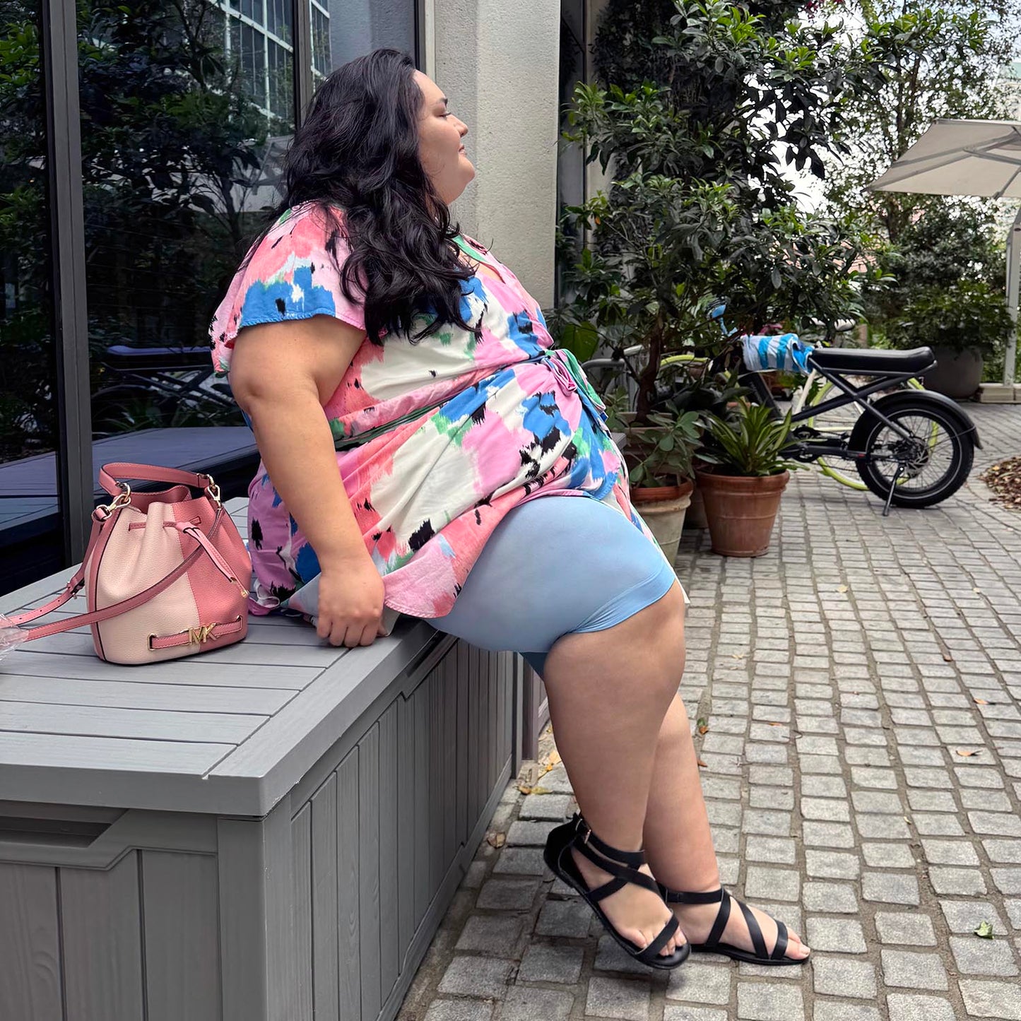 Stay Cool Chub Rub Shorts - Ice Blast