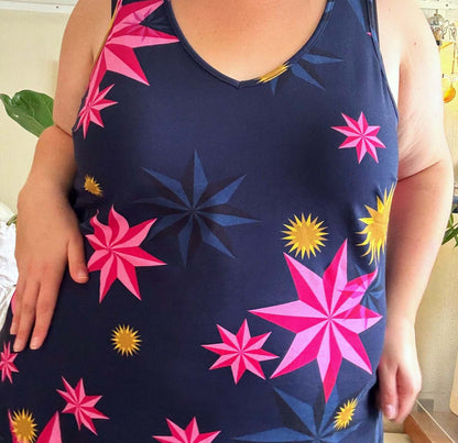 Organic Cotton PJ Vest - Stars