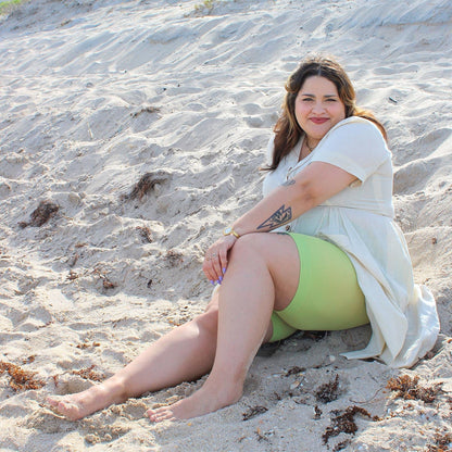 Stay Cool Chub Rub Shorts - Matcha