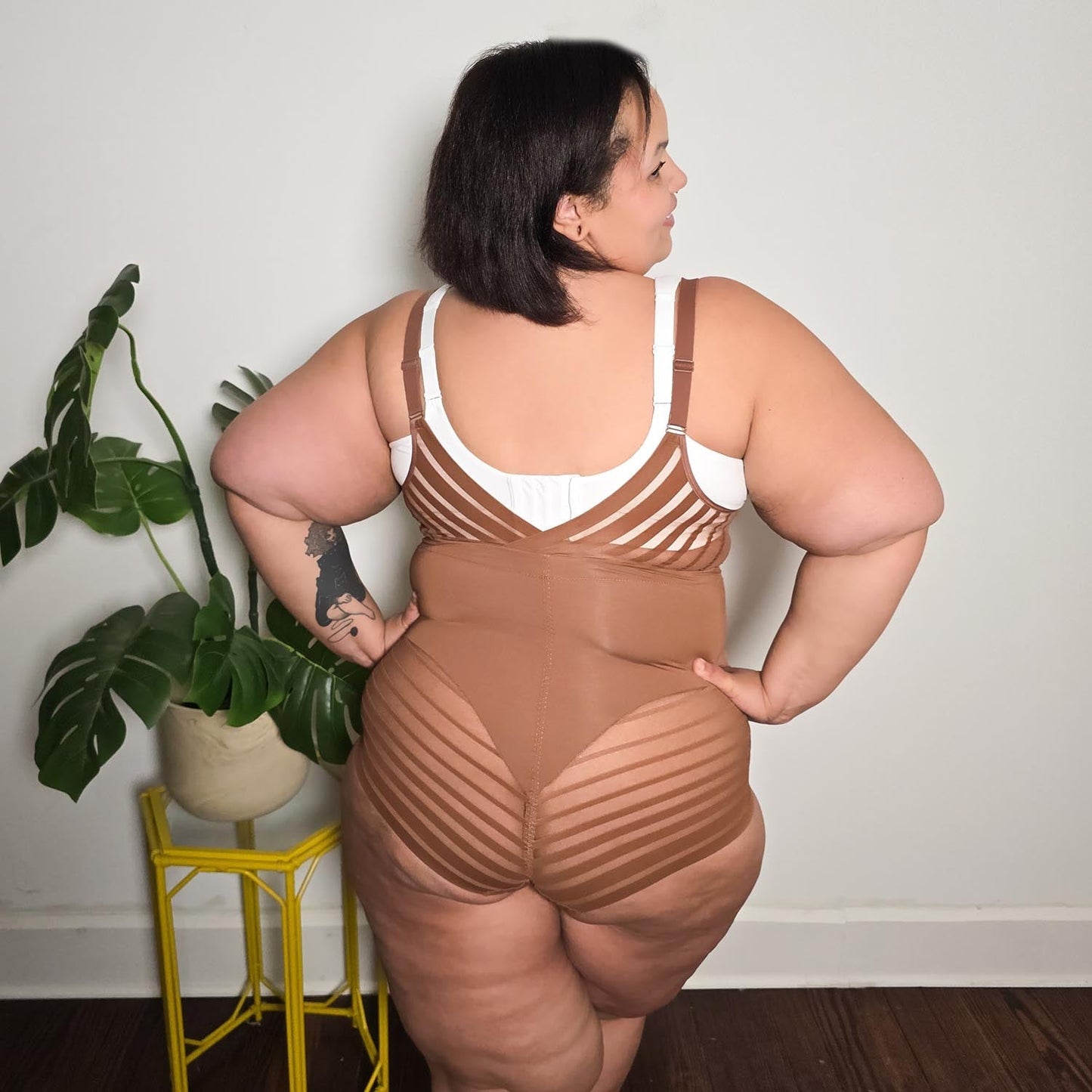 Smoothwear Open Bust Bodysuit - Opulent