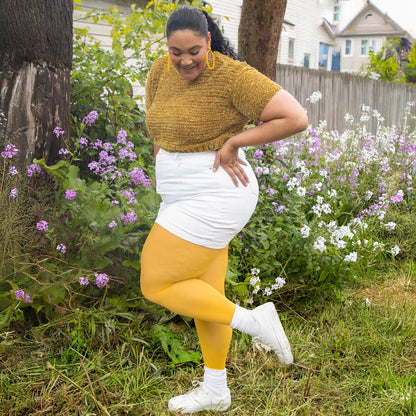 50 Denier Tights - Mimosa