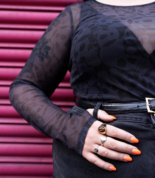 Catacomb Mesh Top