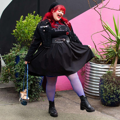 Thighs the Limit Fishnets - Arabesque