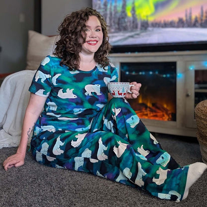 Organic Cotton PJ Bottoms - Polar Bears
