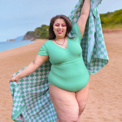 You Got To Yell Swimsuit - Mint