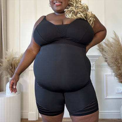 Smoothwear Super High Waist Shorts - Black