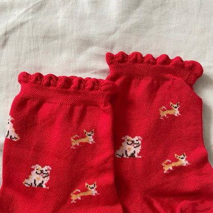 Bamboo Ankle Socks - 3 Pairs in Woof