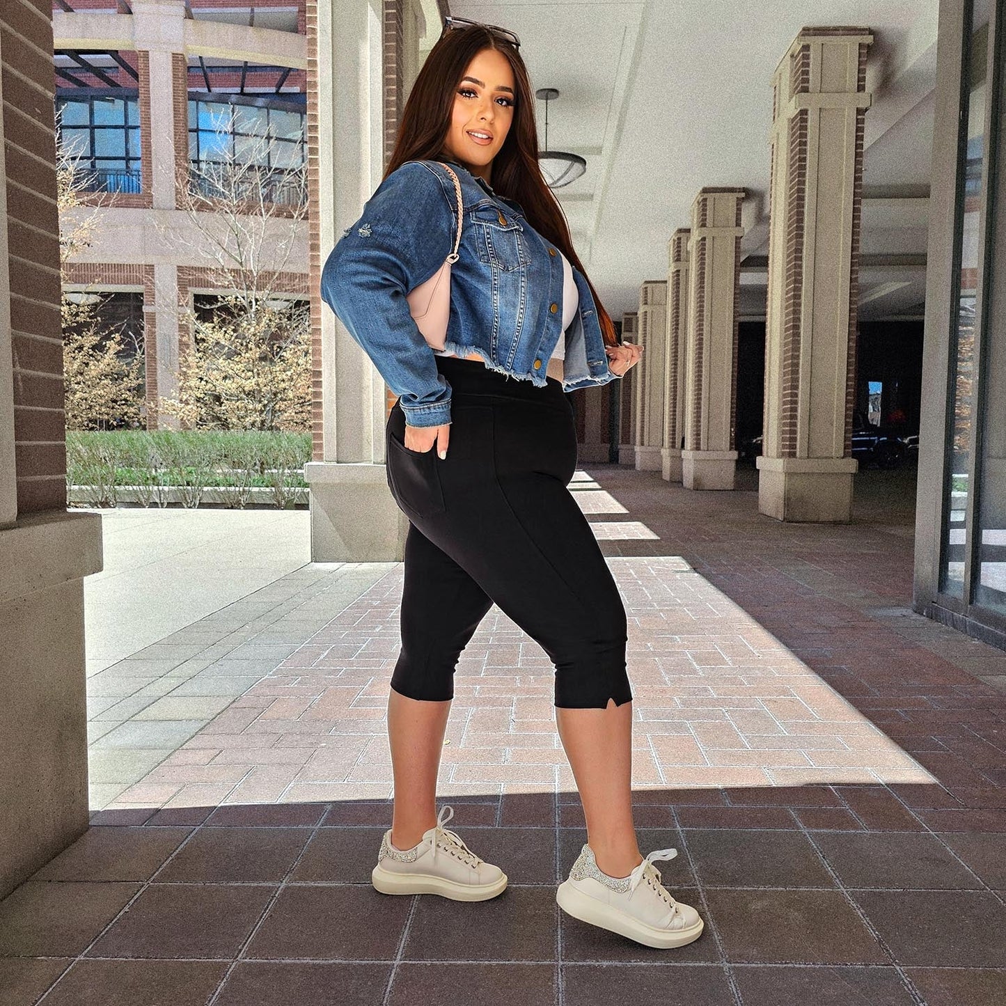 Capri Leggings - Black