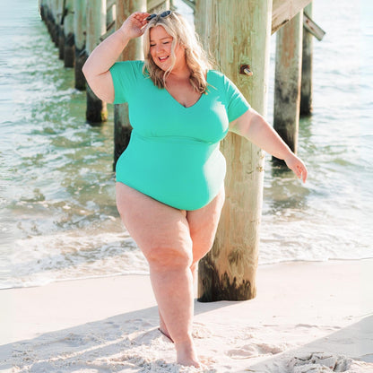 You Got To Yell Swimsuit - Mint