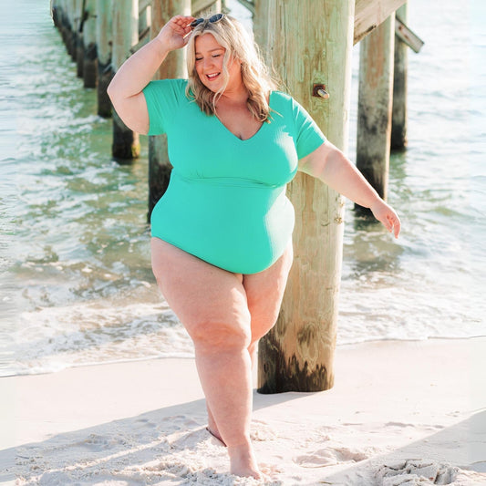 You Got To Yell Swimsuit - Mint