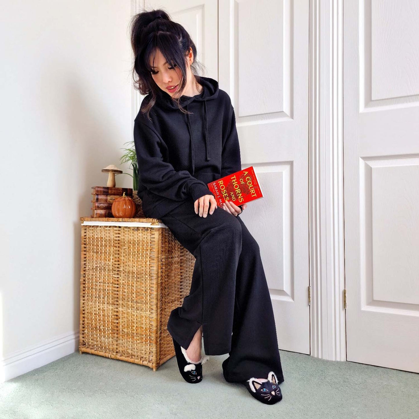 Organic Cotton Wide Leg Joggers