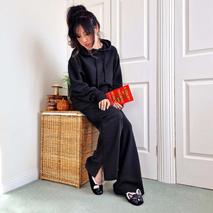 Organic Cotton Wide Leg Joggers