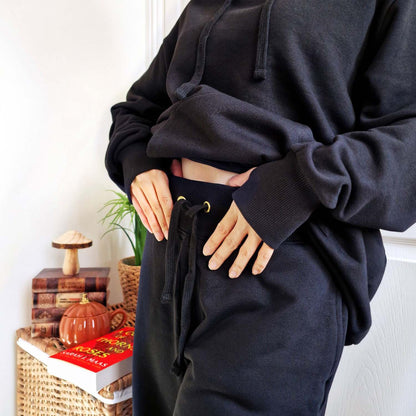 Organic Cotton Wide Leg Joggers