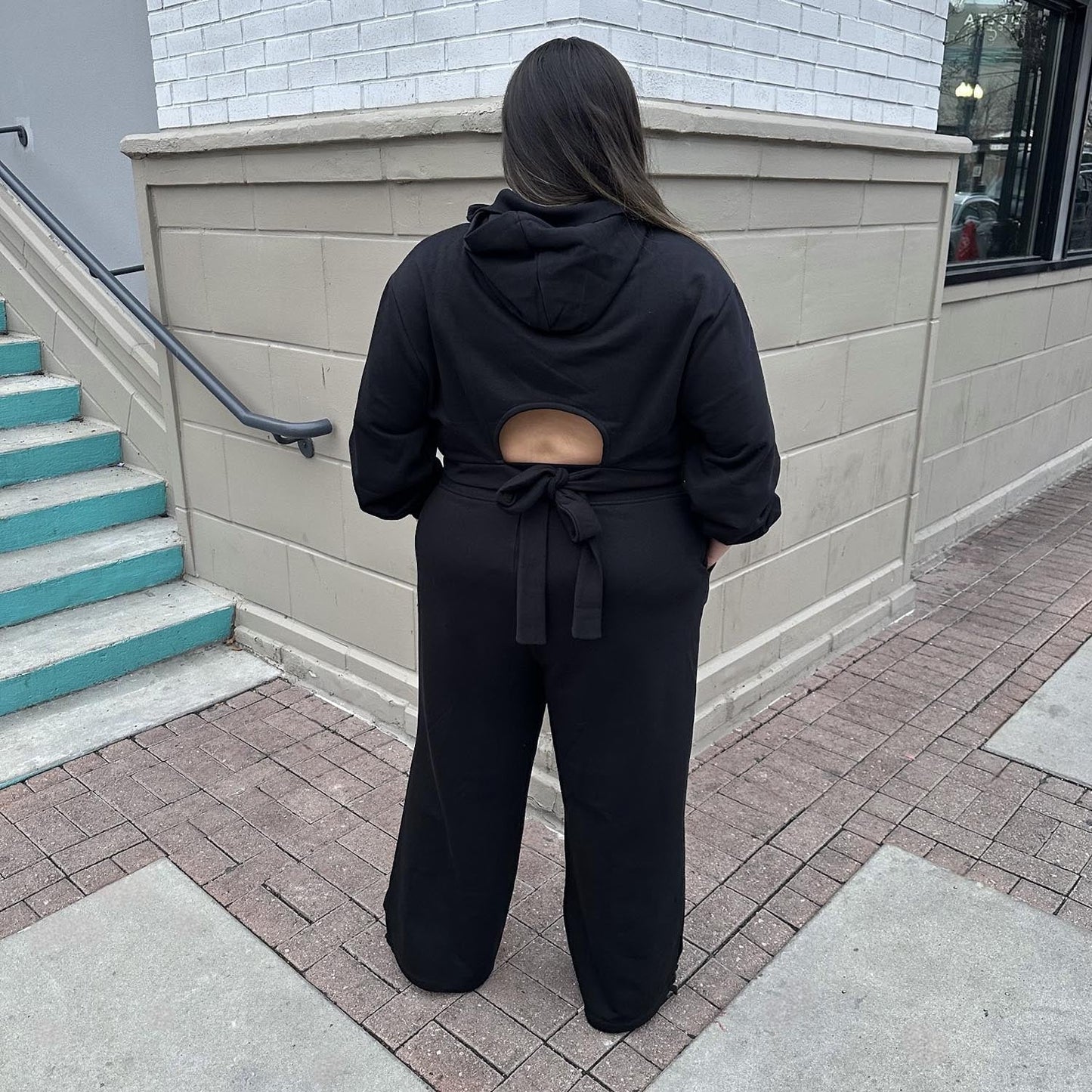 Organic Cotton Bow Hoodie