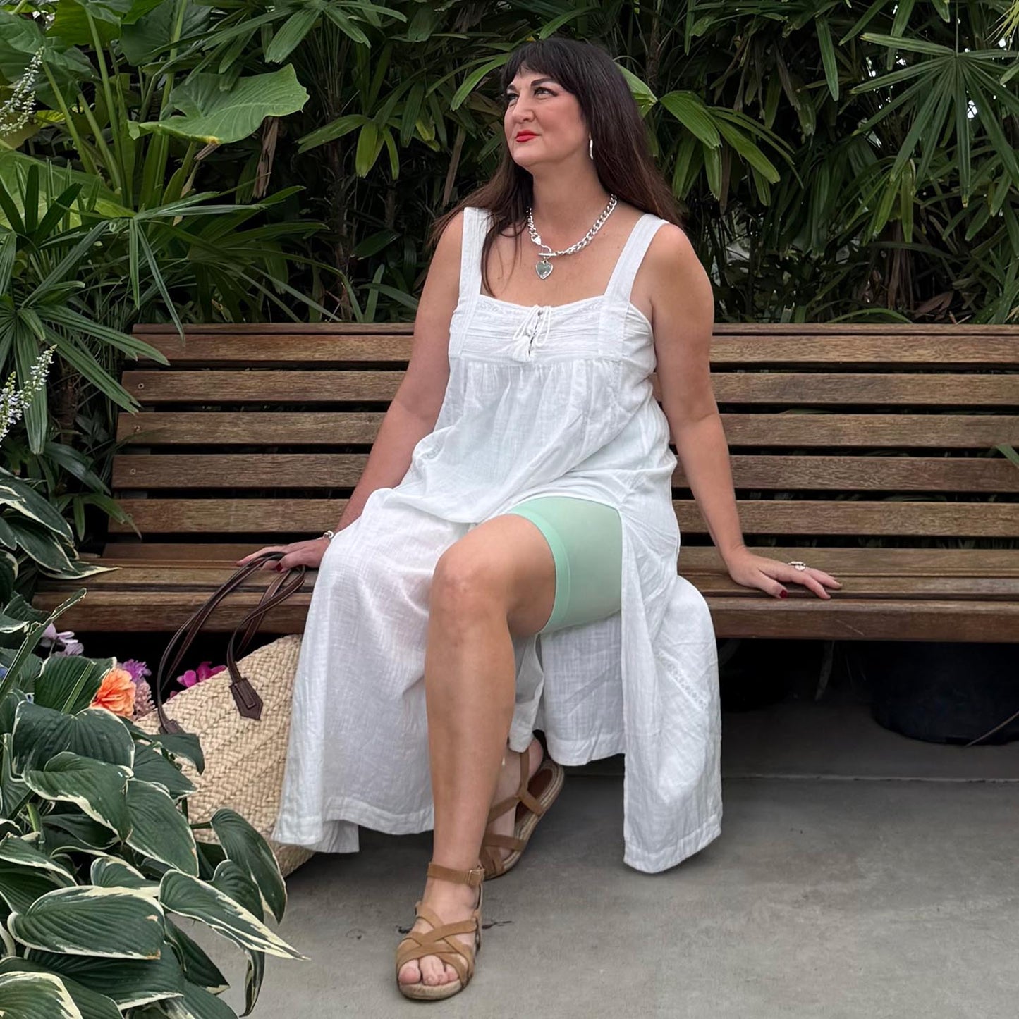 Stay Cool Chub Rub Shorts - Pistachio