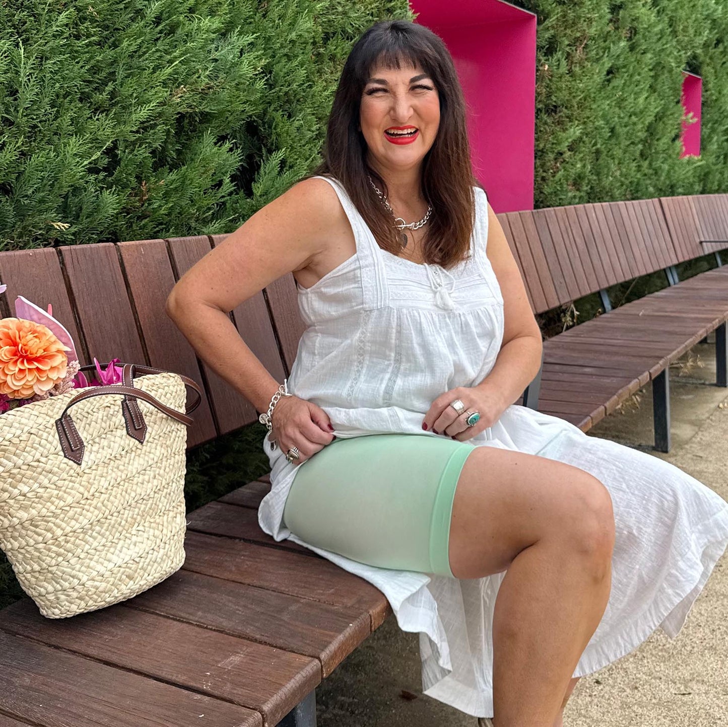 Stay Cool Chub Rub Shorts - Pistachio