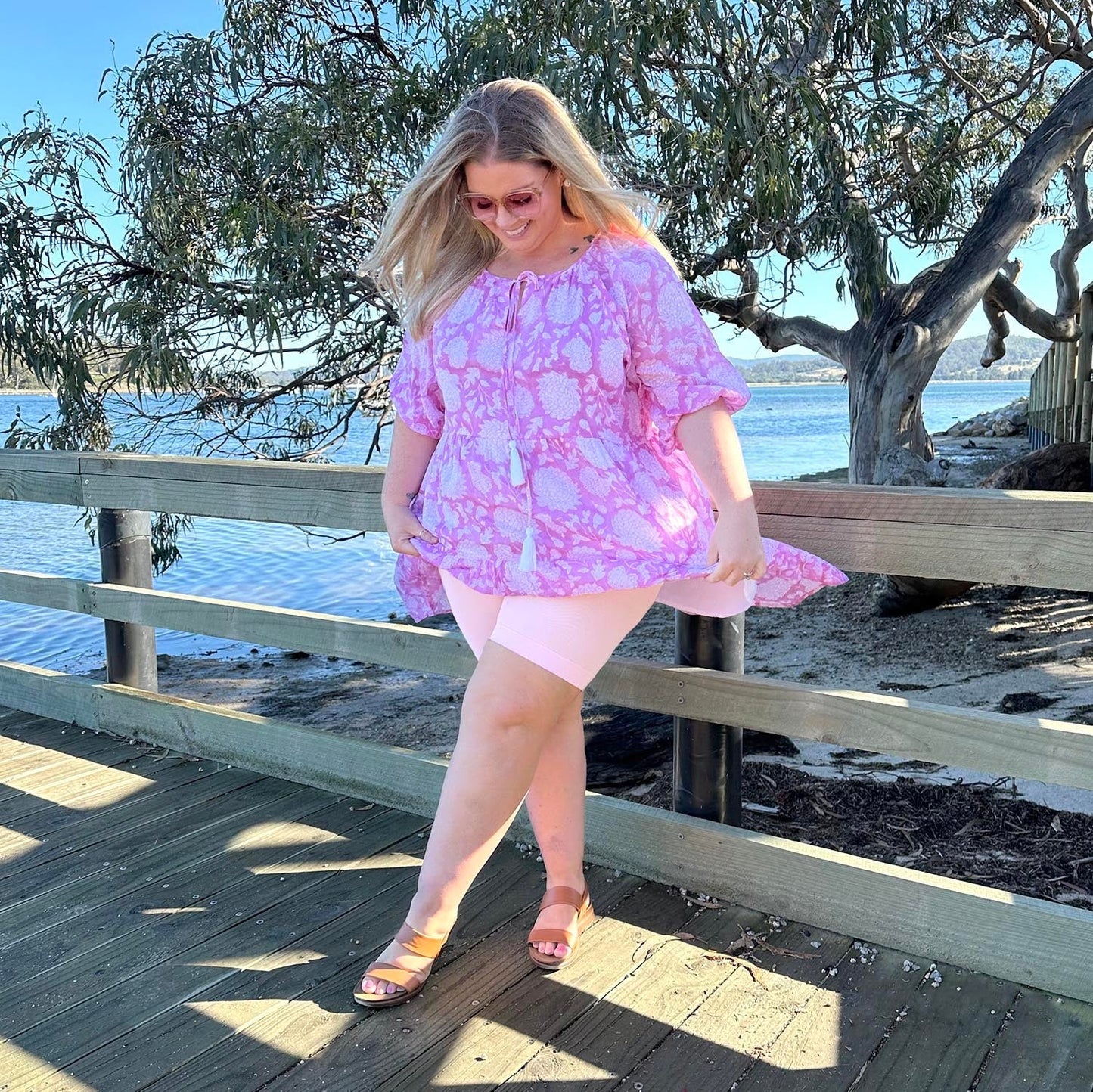 Stay Cool Chub Rub Shorts - Pétale de Rose