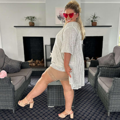 Lace Stay Cool Chub Rub Shorts - Blissful