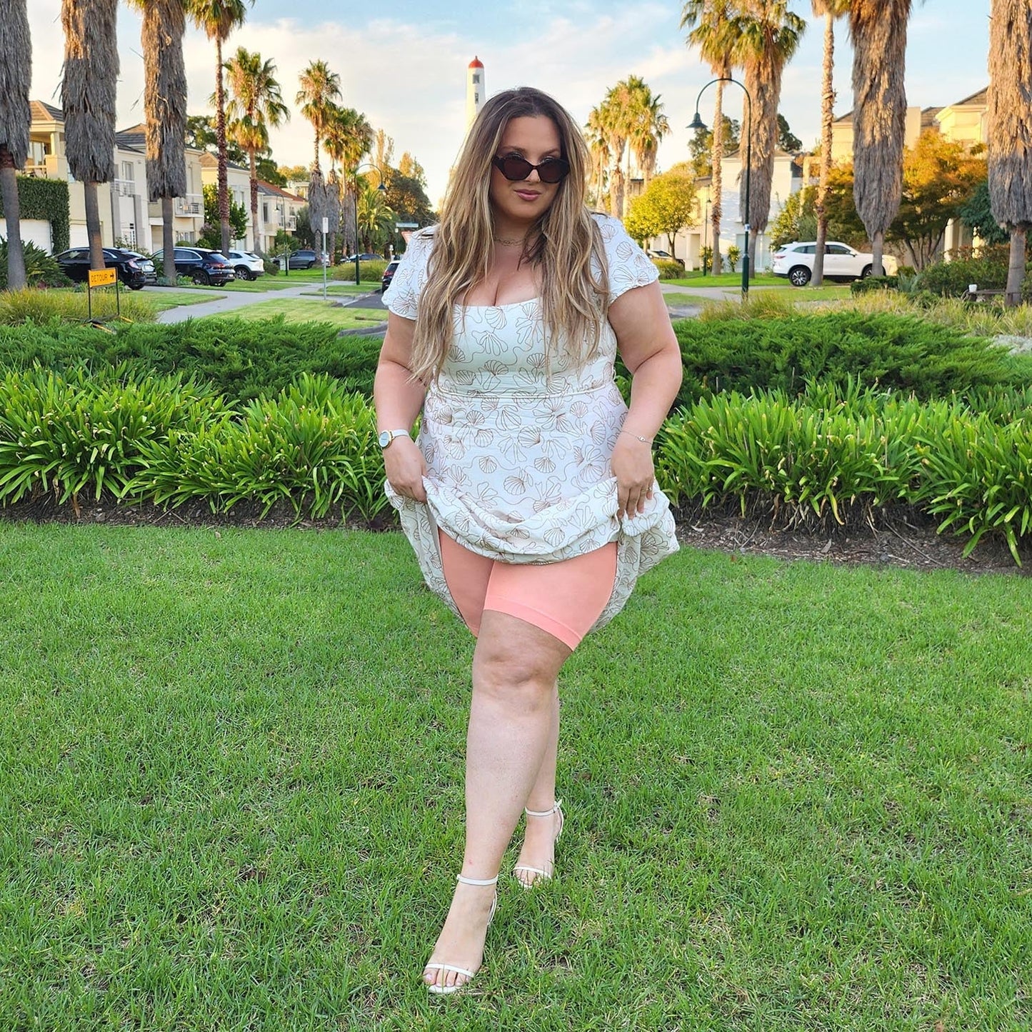 Stay Cool Chub Rub Shorts - Abricot